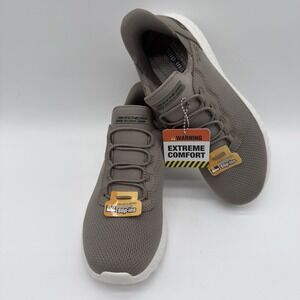 Skechers Womens Bob Squad Chaos Sneaker Taupe Size 6M